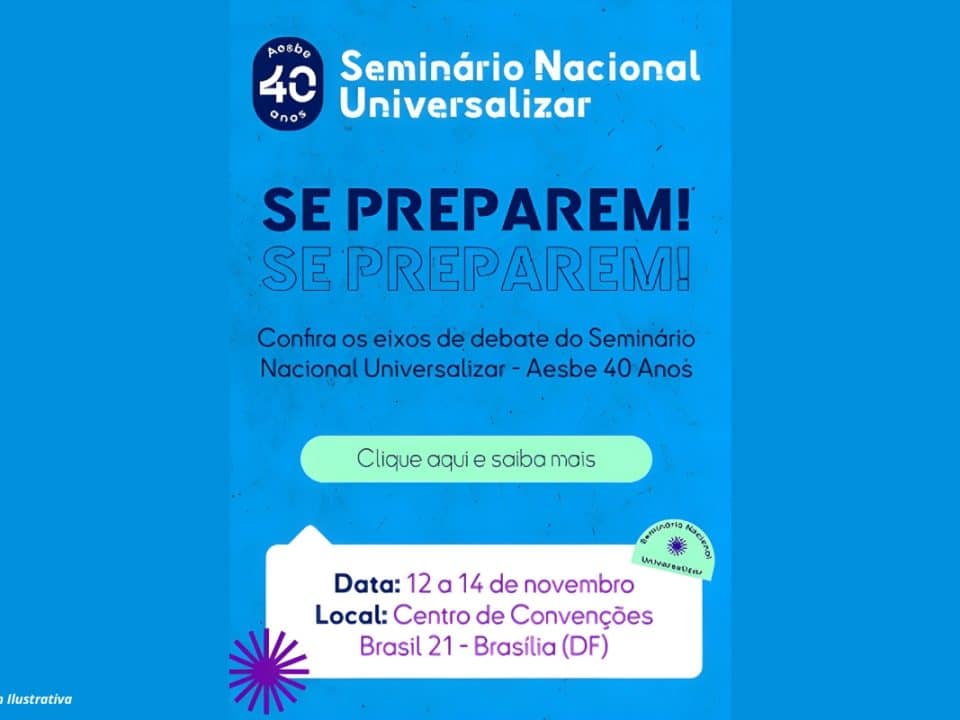 SE PREPAREM! Confira os eixos de debate do Seminário Nacional Universalizar – Aesbe 40 Anos