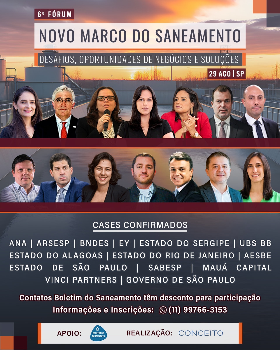 6º Fórum Novo Marco do Saneamento